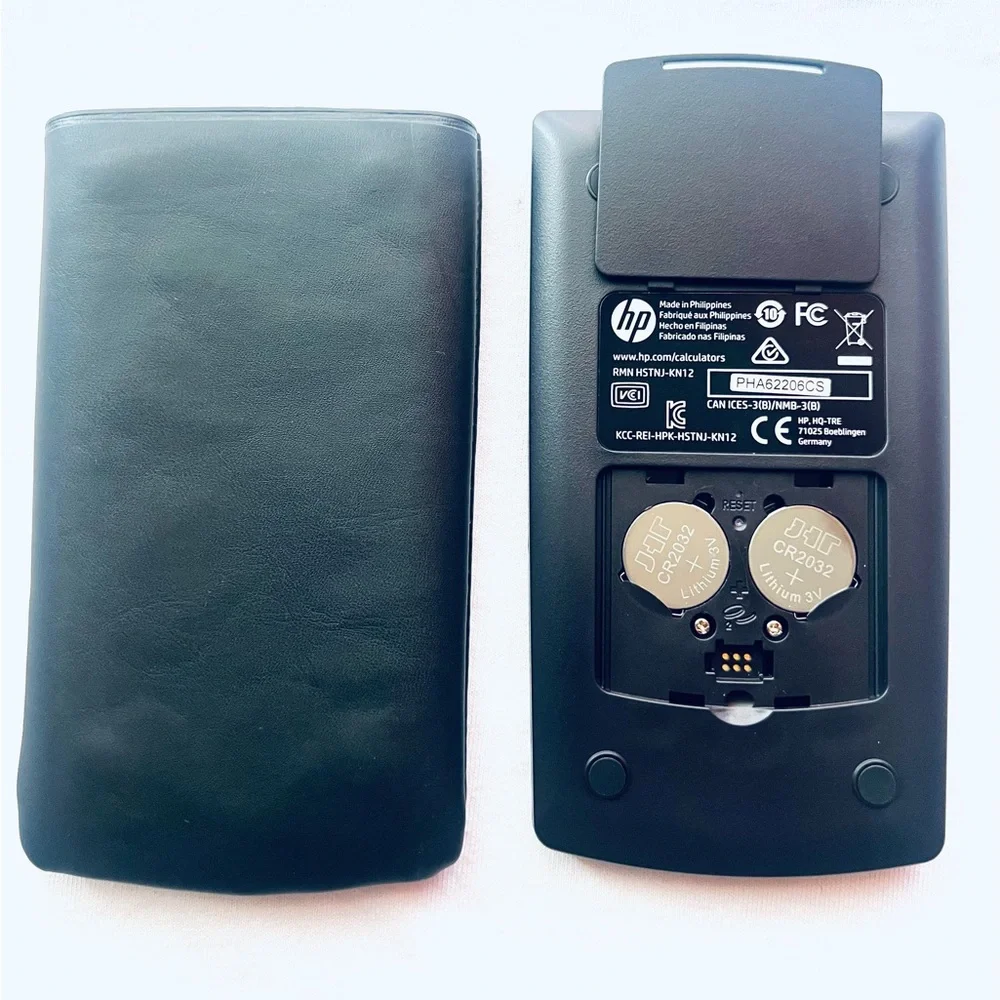Hewlett Packerd HP-10Bll Plus Financial Calculator With Case Very Working Great